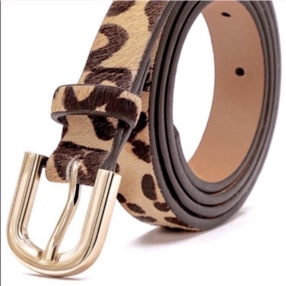 Leopard Print Belt - Picture 2 of 2